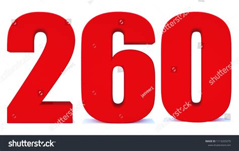 3D Lotto Number: 260 .